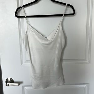 Zara Silk White Blouse